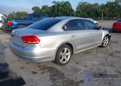 2012 Volkswagen Passat 2.5L Se from USA, damaged, VIN 1VWBP7A34CC075550